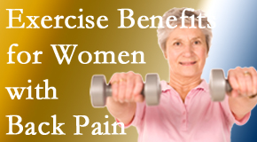 Dr. Butwell shares recent research about how beneficial exercise is, especially for older women with back pain. 
