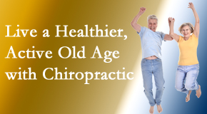 Dr. Butwell invites older patients to incorporate chiropractic into their healthcare plan for pain relief and life’s fun.