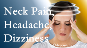 Dr. Butwell helps decrease neck pain and dizziness and related neck muscle issues.