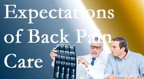 The pain relief expectations of Georgetown back pain patients influence their satisfaction with chiropractic care. What’s realistic?