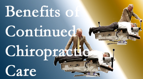 Dr. Butwell offers continued chiropractic care (aka maintenance care) as it is research-documented to be effective.
