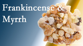frankincense and myrrh picture for Georgetown anti-inflammatory, anti-tumor, antioxidant effects