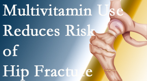 Dr. Butwell shares new research that shows a reduction in hip fracture by those taking multivitamins.