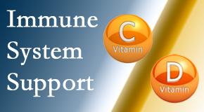 Dr. Butwell shares details about the benefits of vitamins C and D for the immune system to fight infection. 