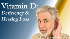Dr. Butwell presents recent research about low vitamin D levels and hearing loss. 