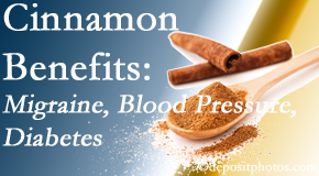 Dr. Butwell presents research on the benefits of cinnamon for migraine, diabetes and blood pressure.