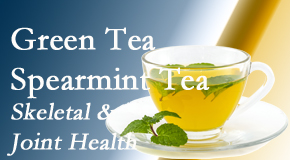 Dr. Butwell presents the benefits of green tea on skeletal health, a bonus for our Georgetown chiropractic patients.