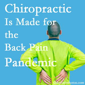 Georgetown chiropractic care at Dr. Butwell is prepared for the pandemic of low back pain. 