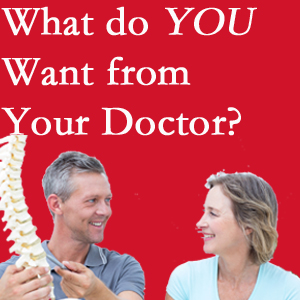 Georgetown chiropractic at Dr. Butwell includes examination, diagnosis, treatment, and listening!