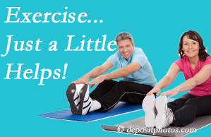  Dr. Butwell encourages exercise for better physical health as well as reduced cervical and lumbar pain.