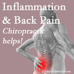 The Georgetown chiropractic care provides back pain-relieving treatment that is shown to reduce related inflammation as well.