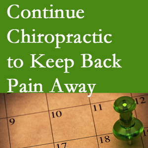 Continued Georgetown chiropractic care helps keep back pain away.