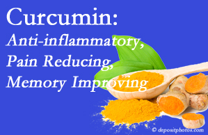 Georgetown chiropractic nutrition integration is important, especially when curcumin is shown to be an anti-inflammatory benefit.