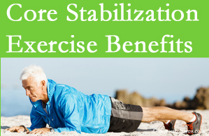 Dr. Butwell shares support for core stabilization exercises at any age in the management and prevention of back pain. 