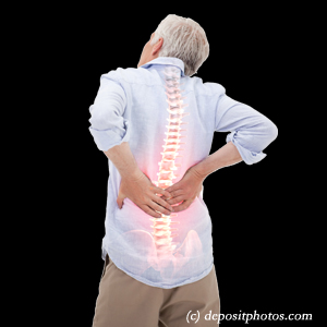 image Georgetown back pain with lumbar spinal stenosis